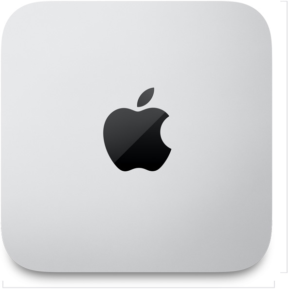 Mac Studio 俯视图